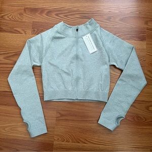 Astoria VELOCITY Seamless Zip Up - Matcha | M